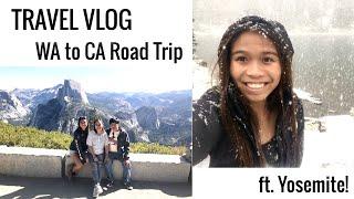 WEST COAST VLOG | Birthday Road Trip from WA to CA (ft. Yosemite!), Part 1