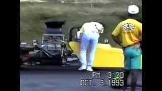 Rail Dragster Cunningham, Pope Martin Racing Team 1993 Phenix City Dragstrip