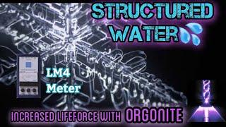 ORGONITE Water/Freeze TEST using the LM4 Lifeforce Energy Meter