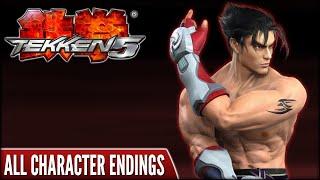 Tekken 5 (PS2) - All Character Endings