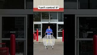 When Your Shopping Cart Has A Messed Up Wheel  #shorts #relatable