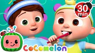 Brush Your Teeth! | Cocomelon | Kids Cartoons & Nursery Rhymes | Moonbug Kids