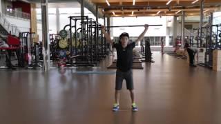 Alpine Canada Physical Testing Overhead Squat with Dowel