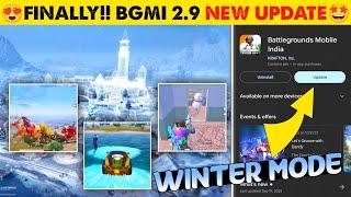 BGMI 2.9 NEW UPDATE HERE | BGMI 2.9 WINTER MODE ALL FEATURES , TIPS & TRICK , GAMEPLAY LION x GAMING