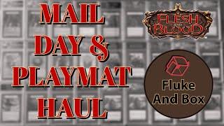 Mail Day & Playmat Haul - Flesh And Blood - Fluke And Box