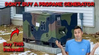 I Bought a Military Surplus Diesel Generator to Power my House