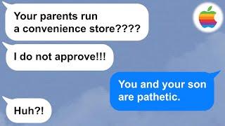 【Apple】Future MIL throws a tantrum when she learns my parents run a convenience store.