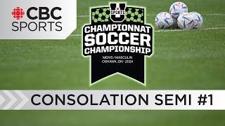 U Sports Men's Soccer Championship: Consolation Semifinal #1 | #CBCSports