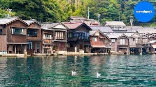 Visiting a Hidden Fishing Town in Kyoto Japan with 250 Boathouses | Ine no Funaya