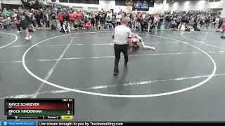 119 Lbs Champ. Round 2 - Rayce Schriever, CO Vs Brock Hinderman, WI A025