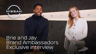 Exclusive: A sit down with Brie Larson and Jay Ellis in Japan | #Nissan