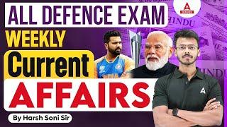 All Defence Exams | Weekly Current Affairs | BY Harsh Sir