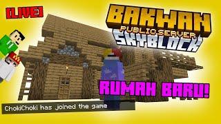 Rumahnya sudah JADI COI!! Join Islandku! (Bakwan SkyBlock!) #malamrabu