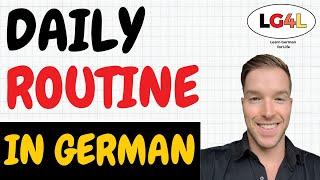 A1: Tagesroutine auf Deutsch - A1: Daily Routine in German