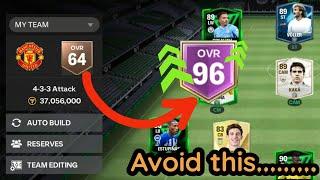 How To Increase Your Team OVR in FC Mobile | | Avoid This In Building Your Ultimate Team #fcmobile24