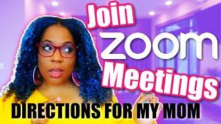 Zoom Meetings  - How to Join a ZOOM meeting as a Participant (2020)