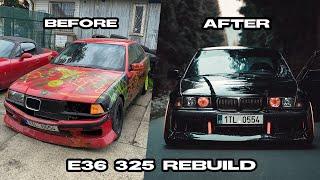 Přestavba E36 325 v 10 minutách | Z vraku zase auto! l E36 Drift project