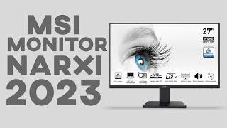 MSI monitor narxlari 2023 dekabr kompyuter olamini biz bilan kuzatib boring