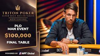 $100K PLO Main Event – Event #15, Final Table | Triton Poker Series Montenegro 2025