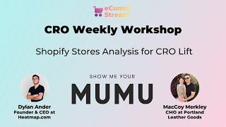 Show Me Your Mumu: Dylan Ander and MacCoy Merkley Uncover Design Flaws, Pop-Up and Pricing Strategy!