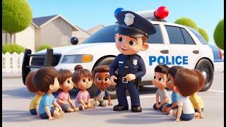 Don't Play the Driver's Seat: Police Cartoon -Toy Factory