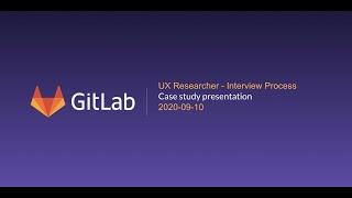 UX Researcher interview process - case study overview
