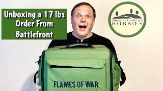 Unboxing 17 lbs of Flames of War & Team Yankee, Wargame Carrying Case & Model Haul From Battlefront