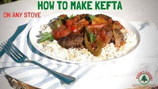 How To Make Kefta Bil Sanieh On Any Stove