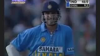 India vs England 1st ODI 2002 Kolkata Highlights