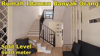 Rumah Split Level Ini Idaman Banyak Orang