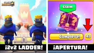 ¡SE VIENE EL 2v2 LADDER!  | 43 CUBOS BUCLE ¿Qué Te Toca?   - noticias clash royale season 65