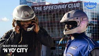 Marshawn Lynch and Dez Bryant at the NASCAR Racing Experience | 'N Yo' City | Prime Video