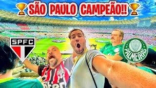O MAIOR DUELO DE TORCIDAS QUE EU JÁ VI - SUPERCOPA 2024/ Palmeiras x São Paulo