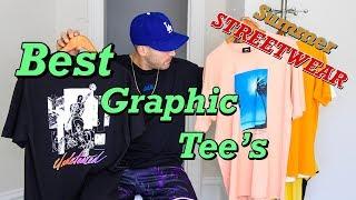 TOP 5 BEST GRAPHIC T-SHIRT BRANDS FOR SUMMER!