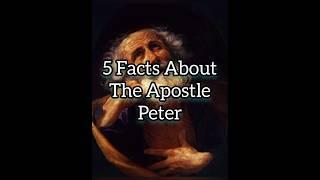 5 Facts About The Apostle Peter #jesus #bible #faith #prayer