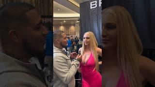 Kendra Sunderland has high standards #publicinterview #funny #shorts