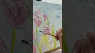 입체꽃 그리기 아크릴화 #art #미술 #미술선생님 #painting #창의미술 #하남 #하남 #그림 #drawing