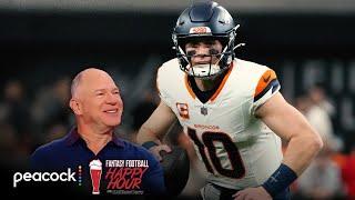 Berry likes Bo Nix OROY over Jayden Daniels bet | Fantasy Football Happy Hour | NFL on NBC