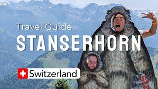 Stanserhorn Travel guide · CabriO Cable bar · Marmot · Travel Switzerland