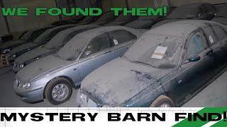 INCREDIBLE ROVER MYSTERY UNCOVERED? The Ultimate Barn Find NEW Rover 75s!