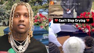 Lil Durk at King Von Memorial (Hard Not To Cry)