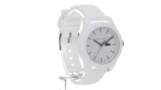 Lacoste The .12.12 White Silicone Ladies Watch - 2000954