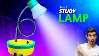 Make 4 in 1 Study Lamp || How To Make Study Lamp ||