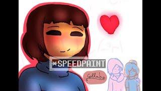 Undertale; Frisk (Collab w/ Draw4Fun) [SPEEDPAINT]