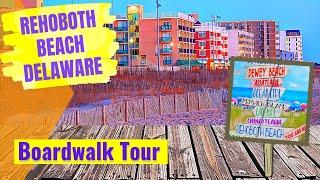 Rehoboth Beach Delaware Boardwalk Virtual Tour - Best Things to See and Do in Rehoboth Beach