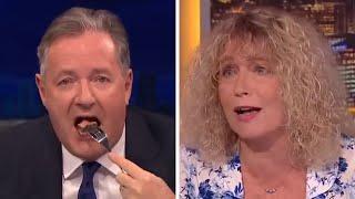 Piers Morgan vs Vegans | Every Time Piers Morgan Ate Meat In Front Of Vegans