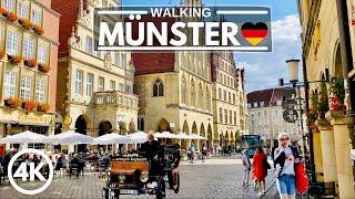 [4K] Walk in Münster City Germany 2020 - Bicycle Capital Tour