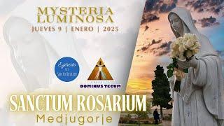 EN VIVO SANTO ROSARIO DE HOY DESDE MEDJUGORJE JUEVES 9 DE ENERO 2025 ¡EN LATÍN! SANCTUM ROSARIUM