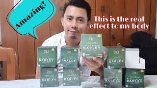 I AM WORLDWIDE AMAZING ORGANIC BARLEY JUICE DRINK REVIEW fter 1 week