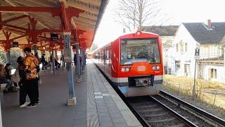 Mitfahrt in der S11 von Poppenbüttel bis Othmarschen in der BR 474 PLUS 508-9